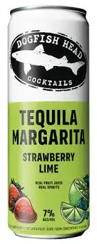 Dogfish Head Strawberry Lime Tequila Margarita Can