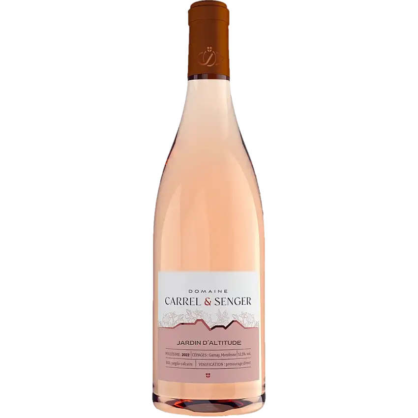 Domaine Carrel & Senger Jardin d'Altitude Rose, Vin de Savoie, France