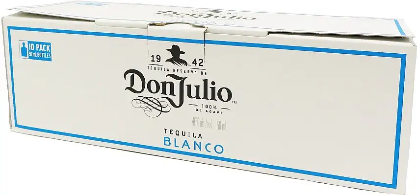 Don Julio Reserva de Don Julio Blanco Tequila 50ml Bottle 10-Pack