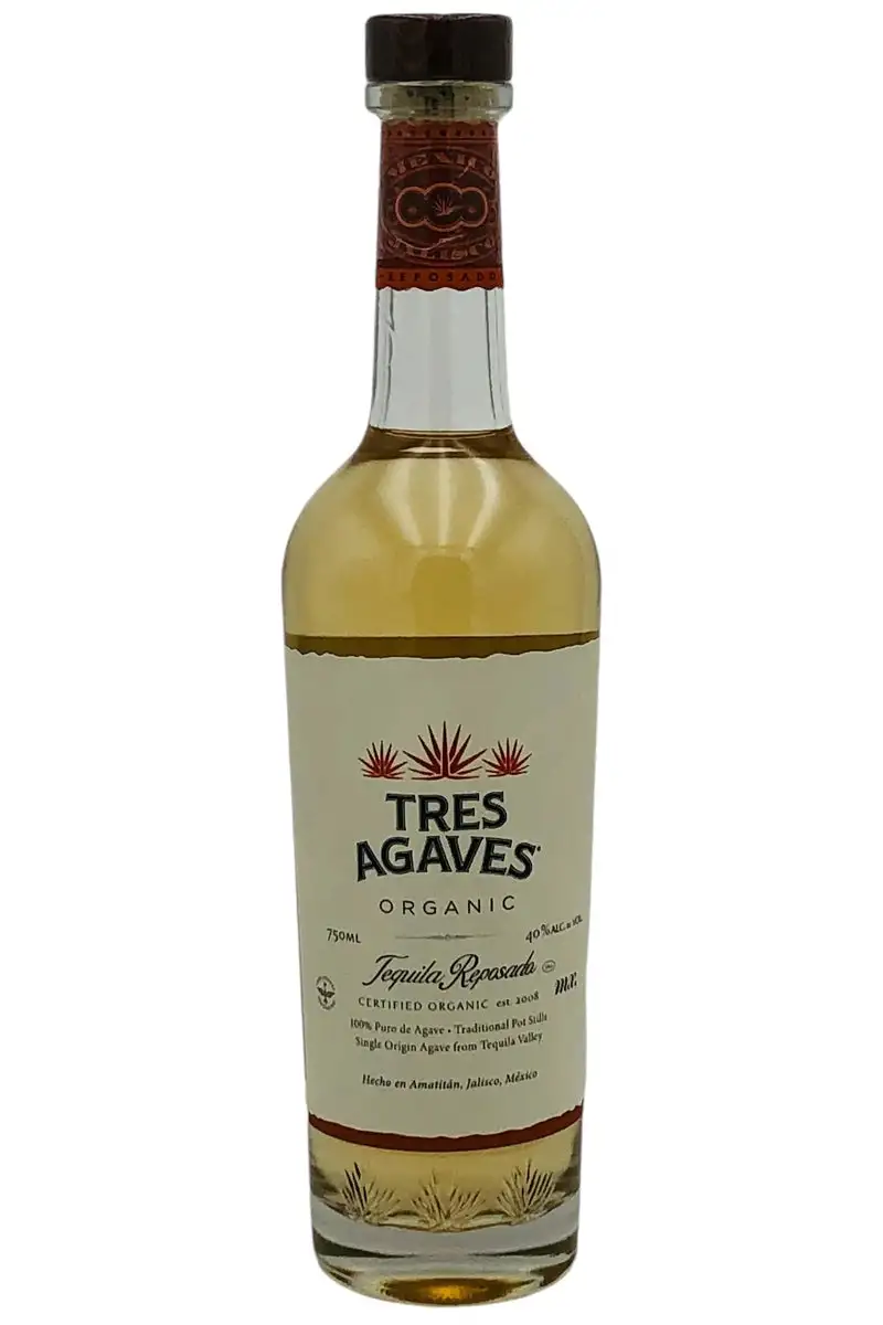 Tres Agaves Organic Reposado Tequila 750mL