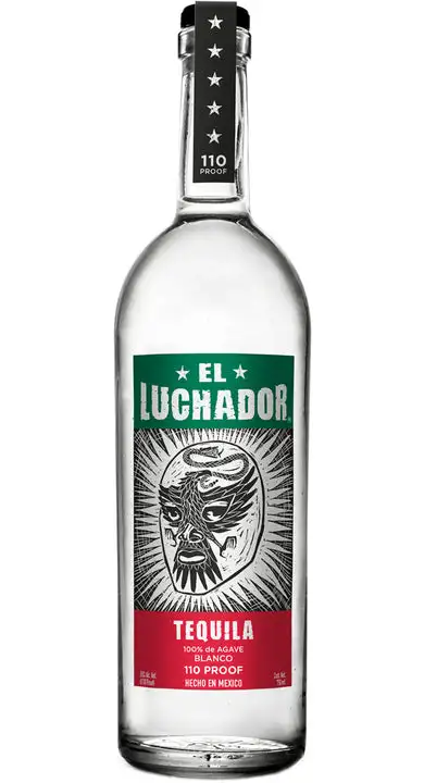 El Luchador Overproof Blanco Tequila 750ml