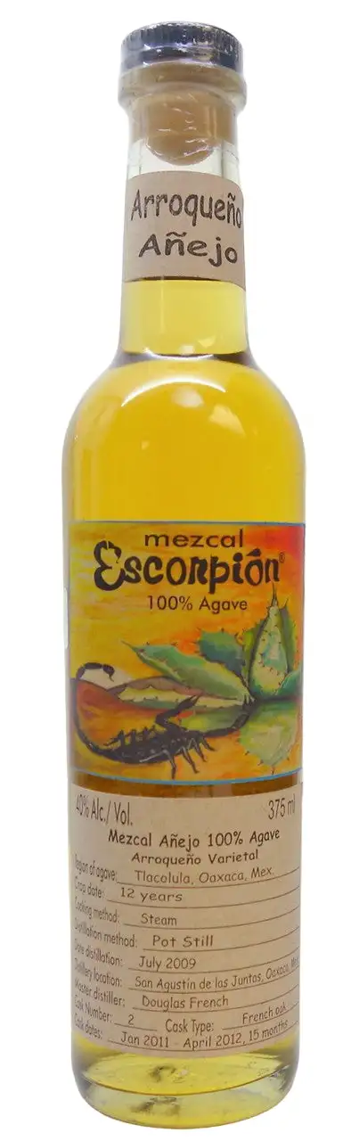Escorpion Arroqueno Anejo Mezcal 375ml