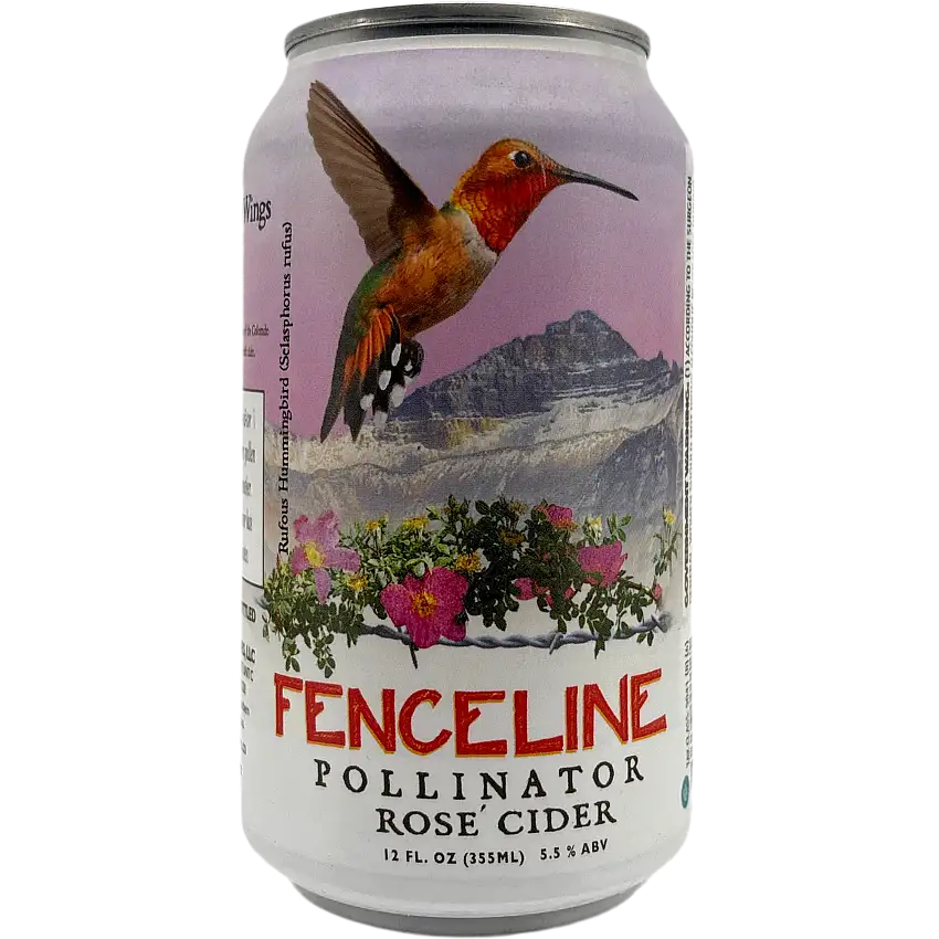 Fenceline 'Pollinator' Semi Sweet Rose Cider, Colorado