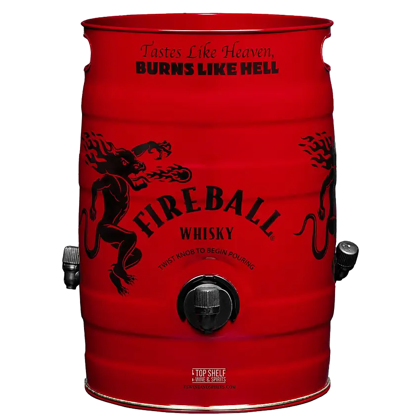 Fireball Cinnamon Whiskey Keg 5Lt
