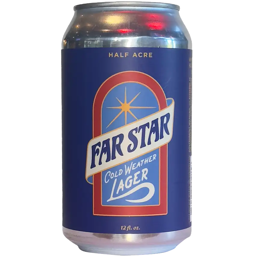 Half Acre Beer Co 'Far Star' Winter Lager, Chicago, lllinois