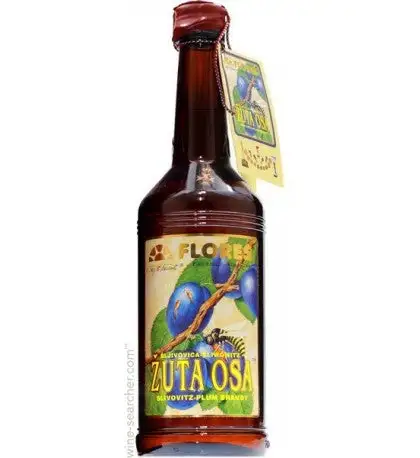 Flores Doo Uta Osa Slivovitz Plum Brandy Spirit