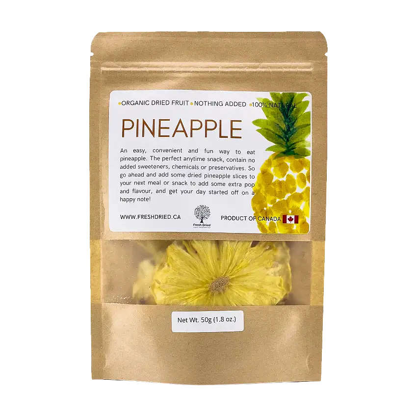 FreshDried Dried Pineapple Slices, Canada