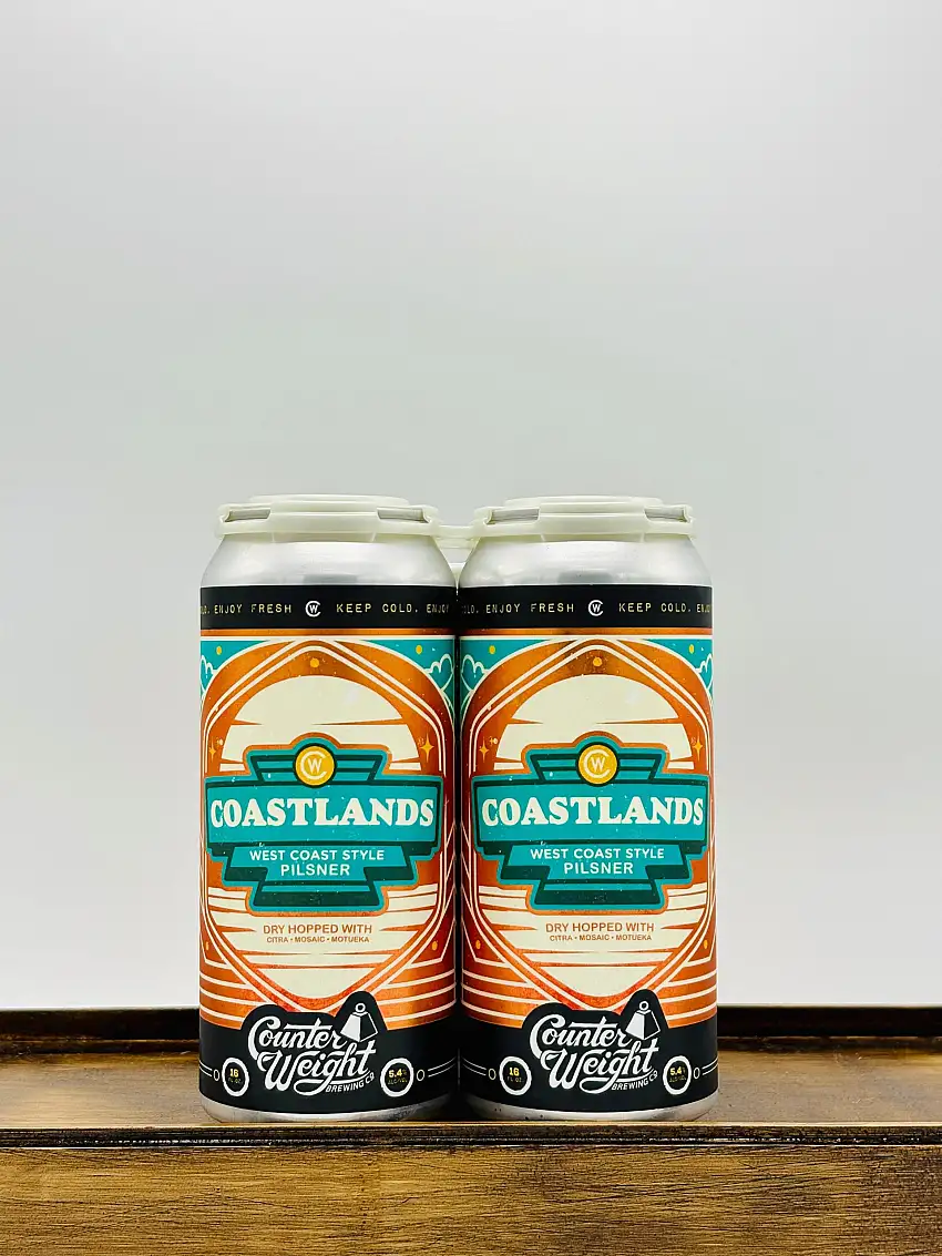 Counter Weight Brewing 'Coastlands' West Coast Style Pilsner