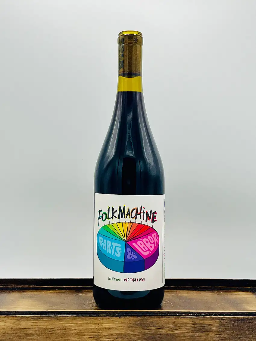 Folk Machine 'Parts & Labor' Red Blend Mendicino, 2022