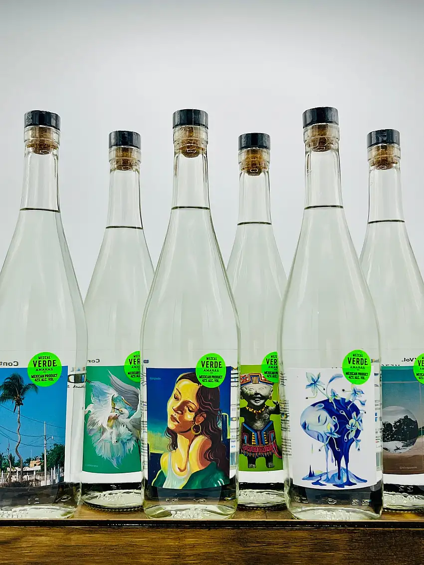 Amarás Mezcal Verde Momento