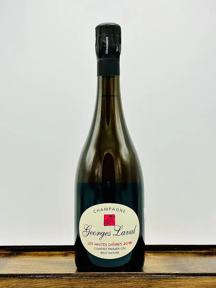 George Laval 'Les Hautes Chèvres' Blanc de Noirs Premier Cru Champagne Brut Nature, 2018