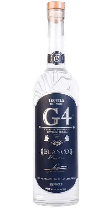 G4 80 Proof Blanco Tequila 750ml