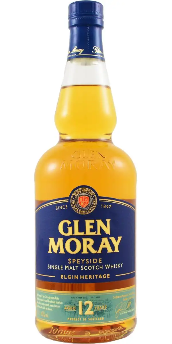 Glen Moray 12 Year Old Single Malt Scotch Whisky 750ml