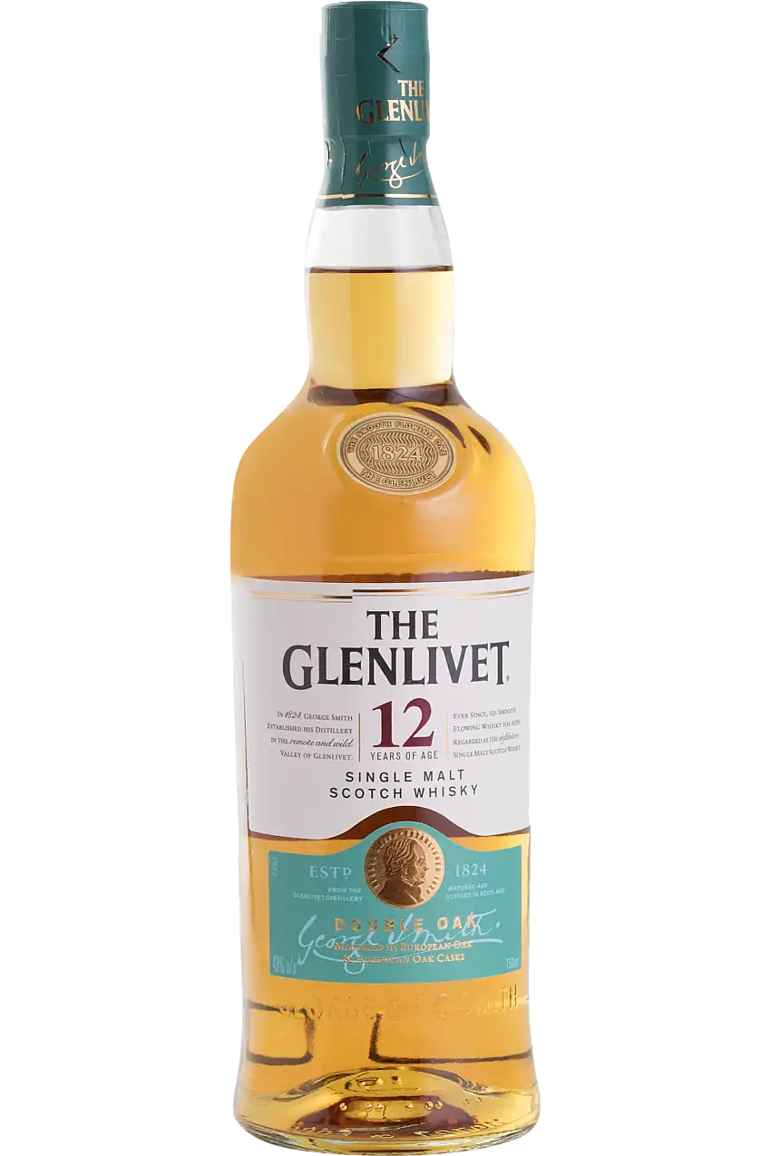 Glenlivet Double Oak 12 Year Old Single Malt Scotch Whisky 750ml