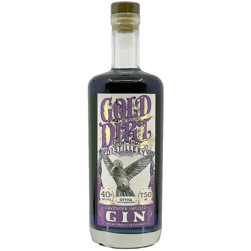 Gold Dirt Distillery Lavender Infused Gin, Colorado