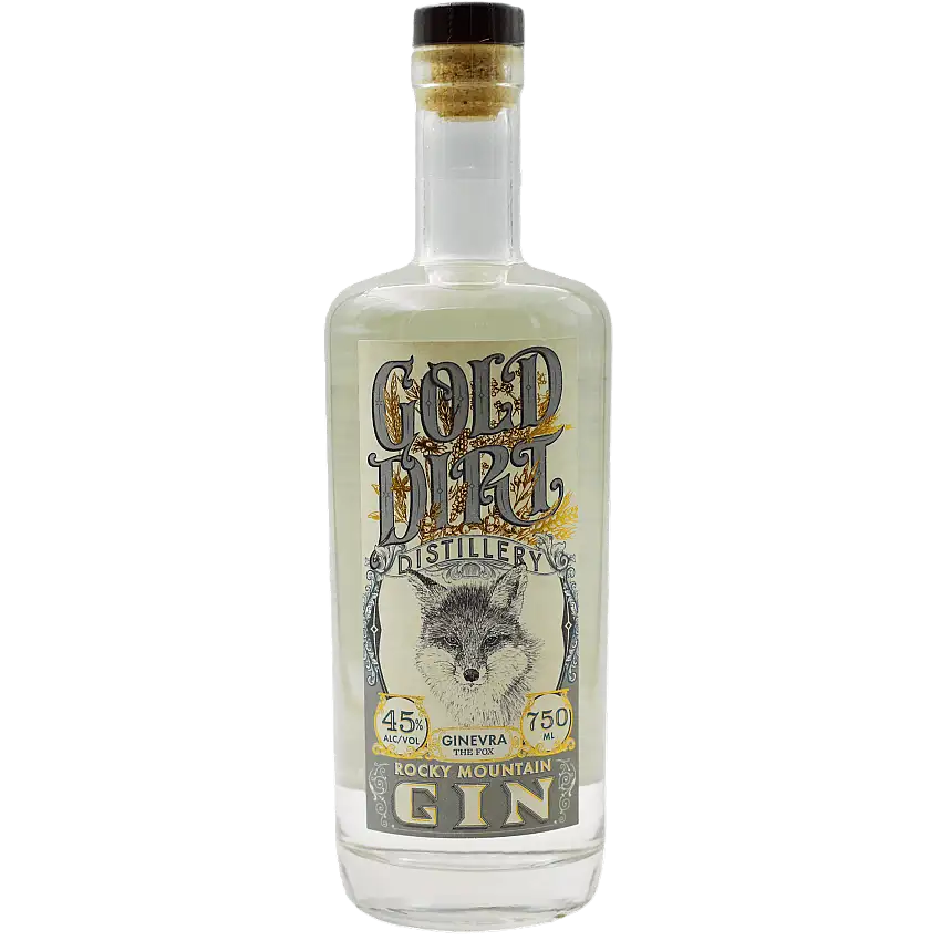 Gold Dirt Distillery 'Ginevra The Fox' Rocky Mountain Gin, Colorado