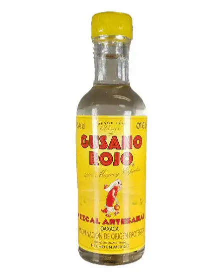 Gusano Rojo with worm Mezcal 50ml