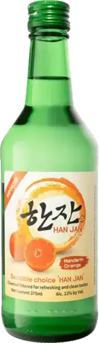 Han Jan Mandarin Orange Soju 750ml