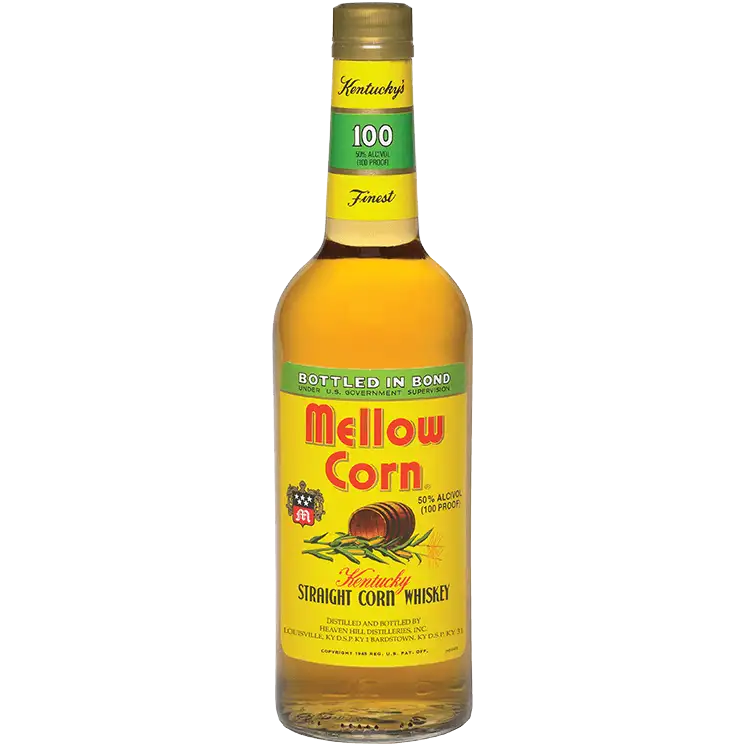 Heaven Hill Distilleries Mellow Corn Straight Corn Whiskey, Kentucky, USA