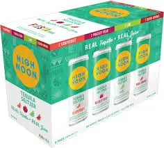 High Noon Fiesta Tequila Seltzer Variety 8-Pack Can