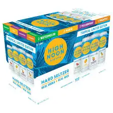 High Noon Tropical Hard Seltzer Variety 8-Pack Can
