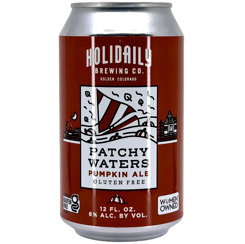 Holidaily Brewing Co. 'Patchy Waters' Pumpkin Ale Beer, Colorado, USA