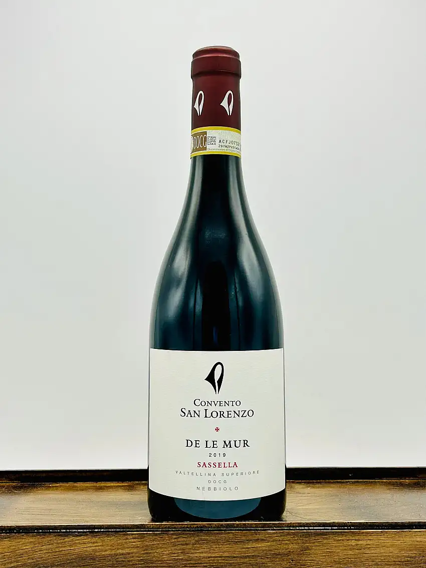 Convento San Lorenzo 'De le Mur' Valtellina Superiore Sassella DOCG, 2019