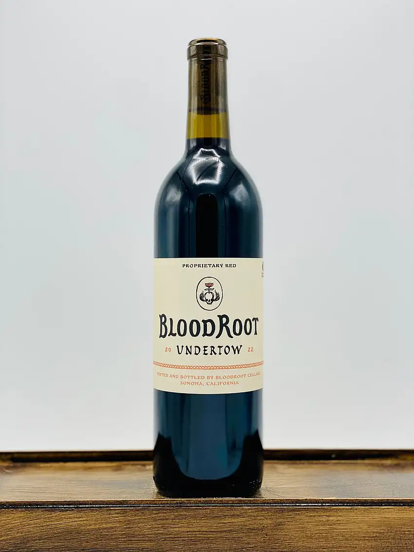 BloodRoot 'Undertow' Red Wine North Coast, 2022