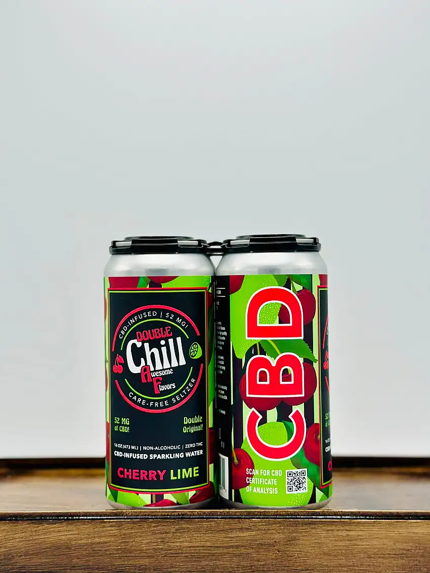 Thomas Hooker Brewing 'Double Chill AF' Cherry Lime CBD Selzer