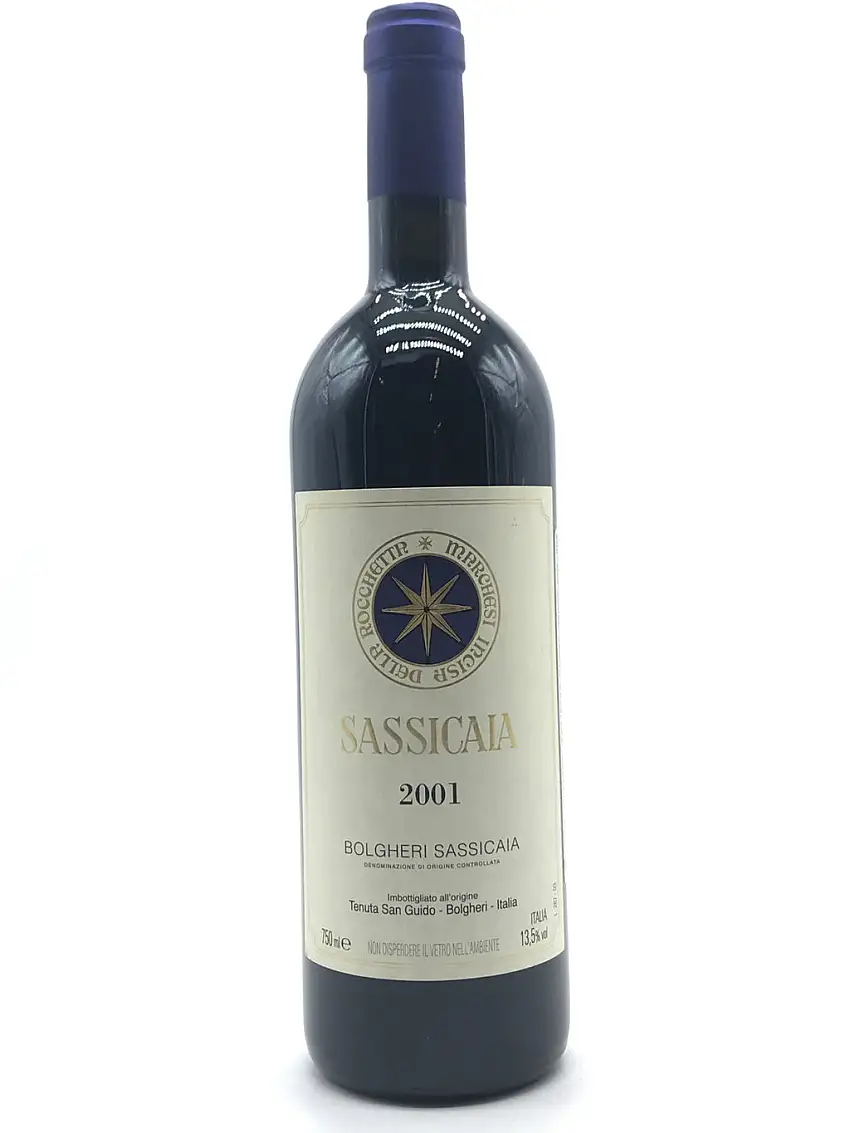 2001 Sassicaia, Tenuta San Guido, Bolgheri, Tuscany, Bottle (750ml)
