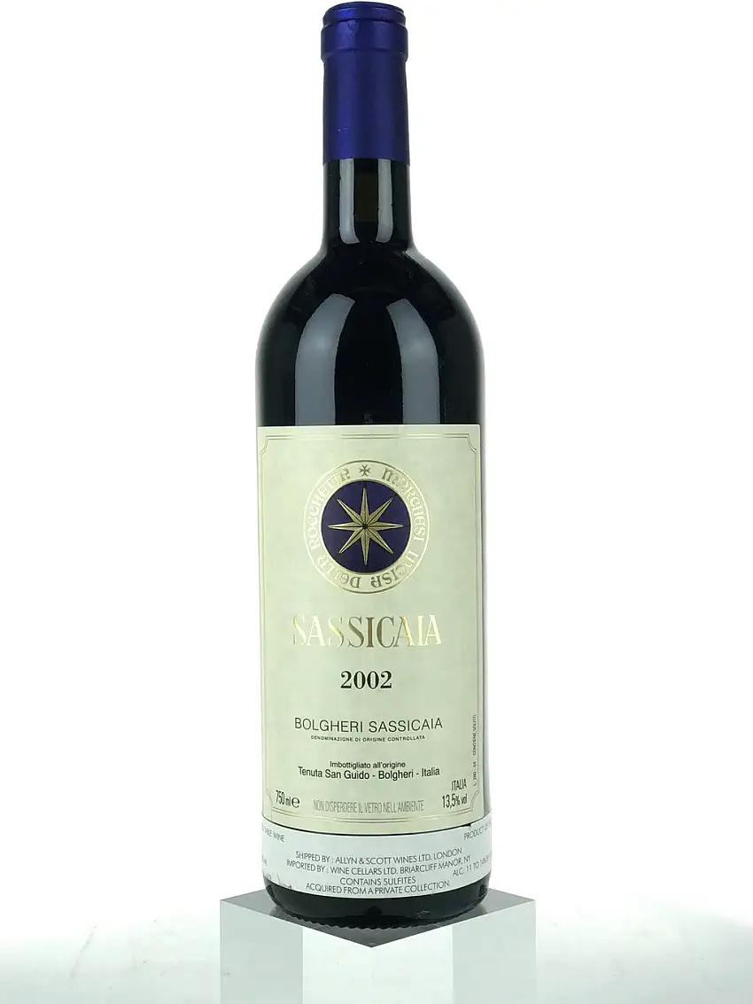 2002 Sassicaia, Tenuta San Guido, Bolgheri, Tuscany, Bottle (750ml)
