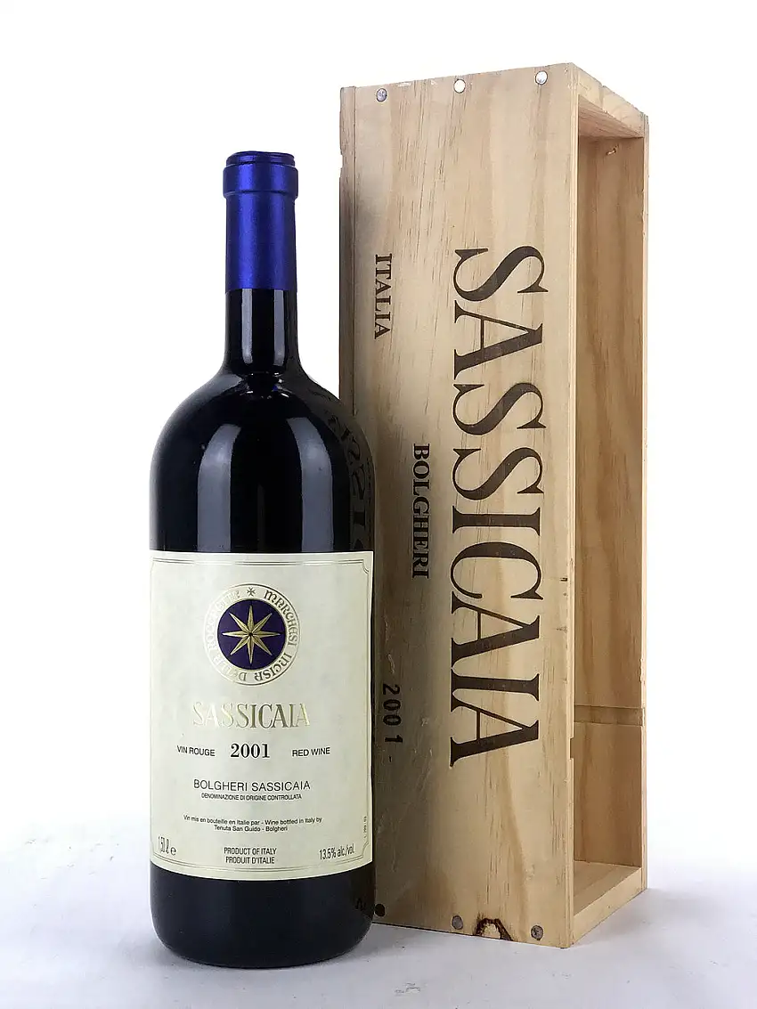 2001 Sassicaia, Tenuta San Guido, Bolgheri, Tuscany, Magnum (1.5L) [OWC]