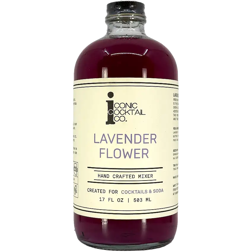 Iconic Cocktail Co. Lavender Flower Cocktail Mixer, California