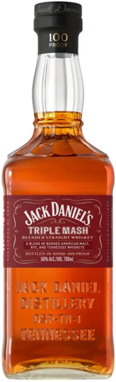Jack Daniel's Triple Mash Bottled in Bond Blended Straight Whiskey 700ml