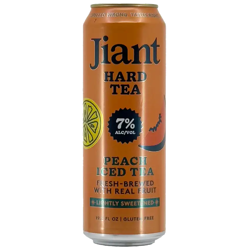 Jiant Peach Iced Hard Tea, California