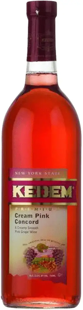 Kedem Cream Pink Concord 750 Ml Wine 750ML