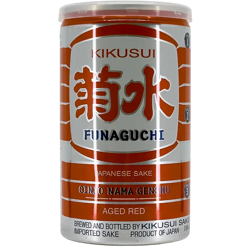 Kikusui Funaguchi 'Aged Red' Ginjo Nama Genshu Sake, Japan