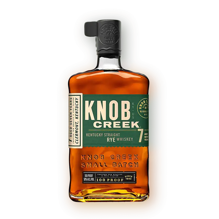 Knob Creek 7 Year Old Straight Rye Whiskey 750ml