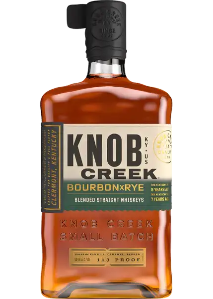 Knob Creek Bourbon x Rye Blended Straight Whiskeys 750ml