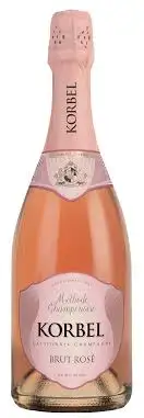 Korbel Cellars California Champagne Brut Rose 750ml
