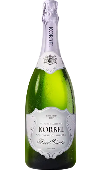 Korbel Cellars California Champagne Sweet Cuvee 750ml