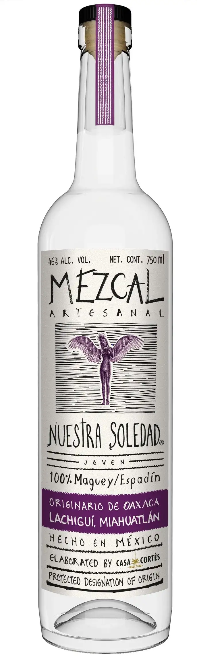 Nuestra Soledad Mezcal Lachigui Miahuatlan Spirit