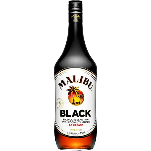 Malibu Black Rum Liqueur 750ml