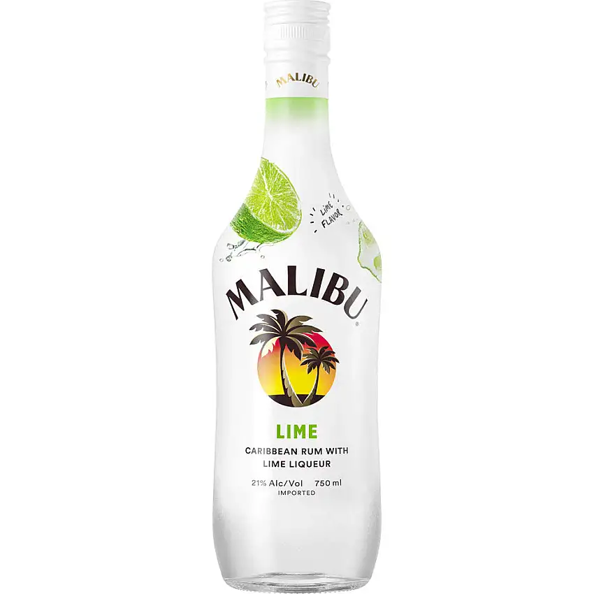 Malibu Lime Rum Liqueur 750ml