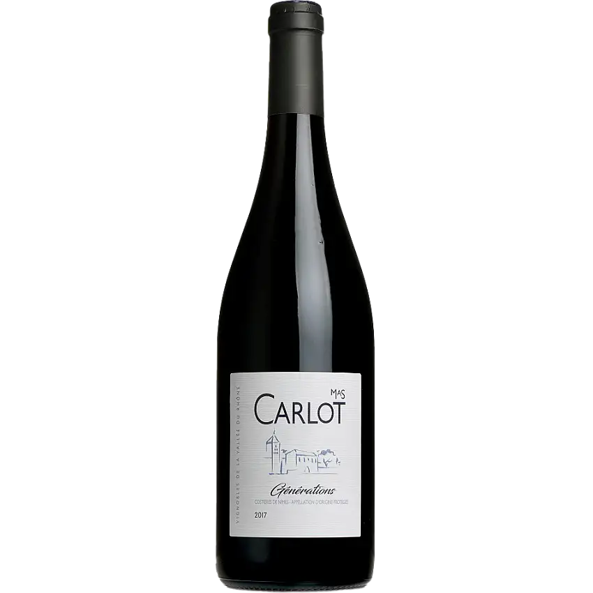Mas Carlot 'Generations' Costieres de Nimes Rouge, Rhone, France