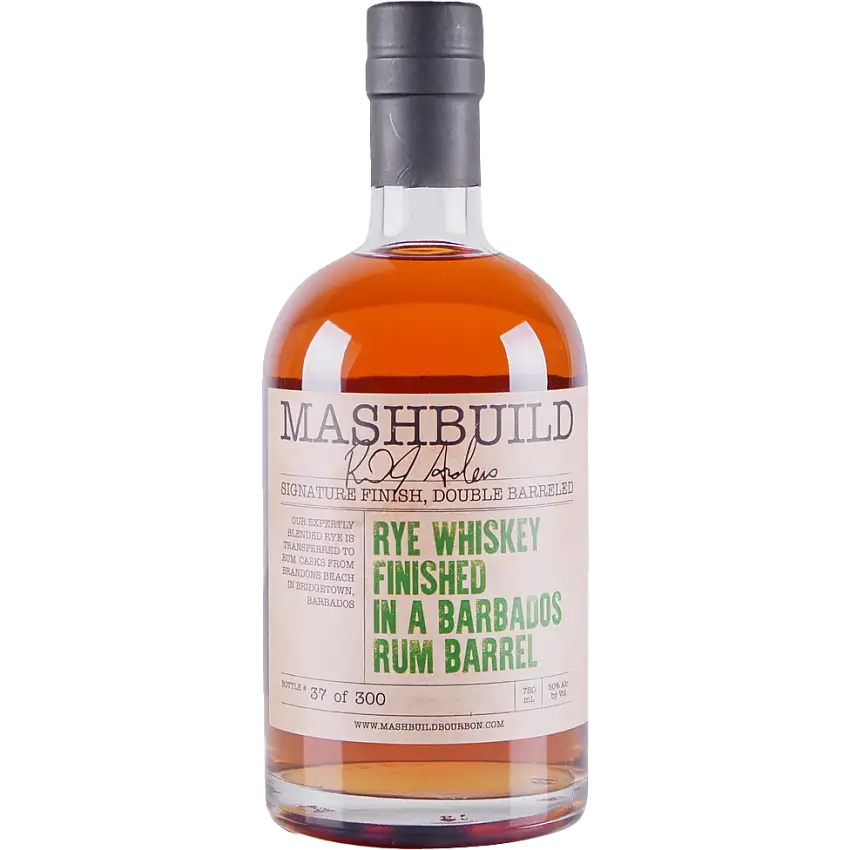 Mashbuild Barbados Rum Barrel Finish Rye Whiskey, Colorado