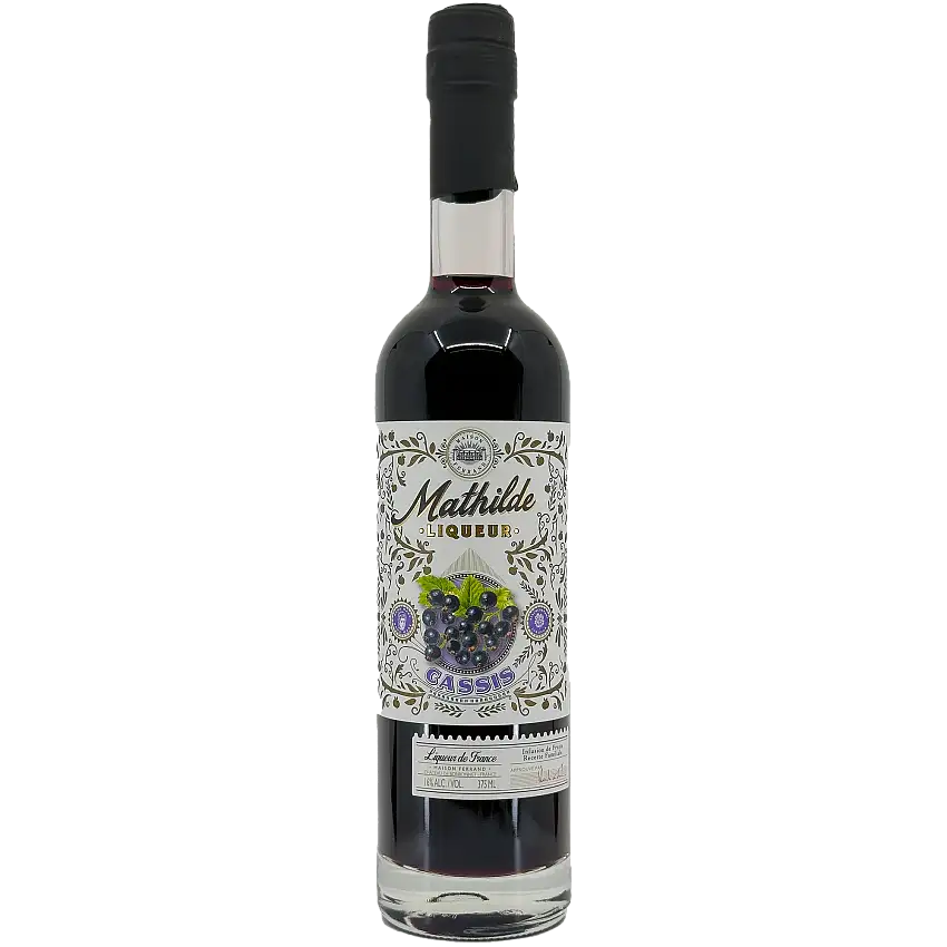 Mathilde Cassis Blackcurrant Liqueur, France