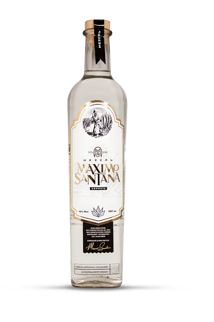 Maximo Santana Espadin Mezcal Joven Artesanal 750ml