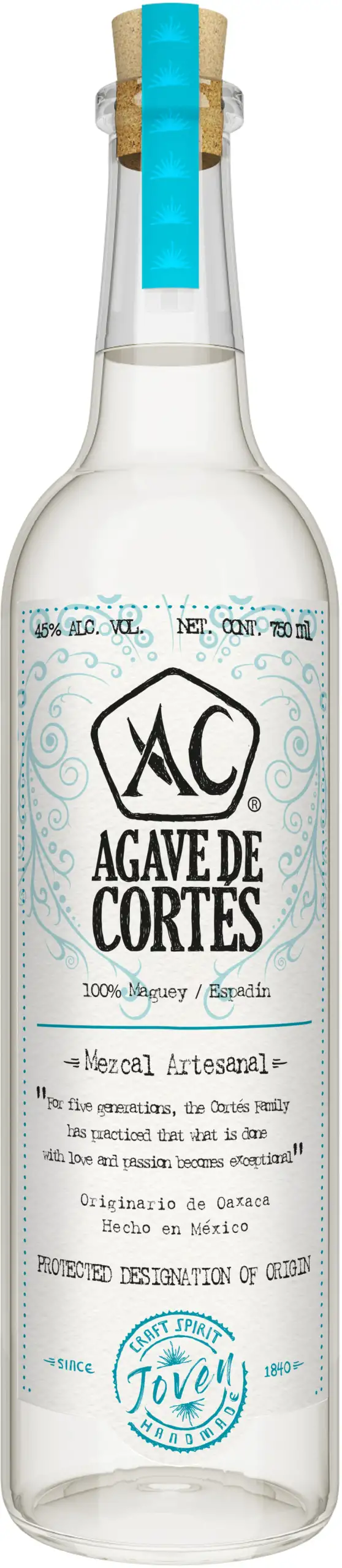 Agave De Cort S Mezcal Joven Cortes Spirit