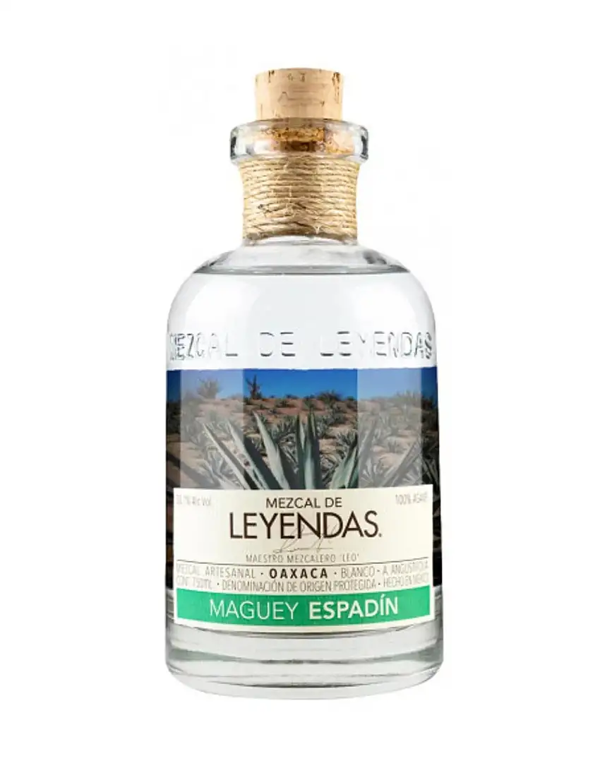 Mezcal de Leyendas Maguey Espadin Mezcal Artesanal Blanco 750ml